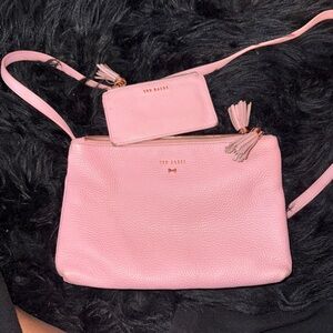 Ted Baker Blush Pink Crossbody Bag and Pouch